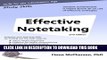 Collection Book Effective notetaking 2nd ed: Strategies to help you study effectively