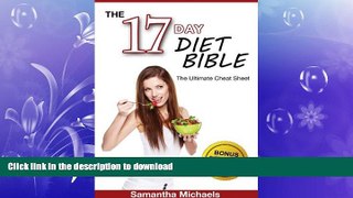 FAVORITE BOOK  17 Day Diet: Ultimate Cheat Sheet (With Diet Diary   Workout Planner) FULL ONLINE