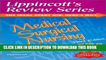 Collection Book Lippincott s Review Series, Medical-Surgical Nursing (Book with CD-ROM)