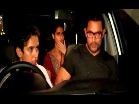 Aamir Khan Takes His DANGAL Daughters For Dinner