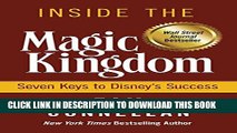 [PDF] Inside the Magic Kingdom : Seven Keys to Disney s Success Free Books