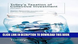 [Read] Tolley s Taxation of Collective Investment Free Books