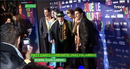 LA CANTANTE PATY CANTU HABLA DE JUAN GABRIEL UN DIA DESPUES DE SU DESCESO 29/08/2016