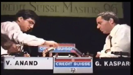 Anand Vs Kasparov - 1996 Blitz Chess Final