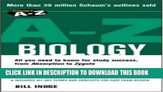 New Book Schaum s A-Z Biology
