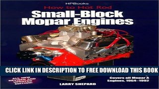 Collection Book Hot Rod Small Block Mopar Engines HP1405