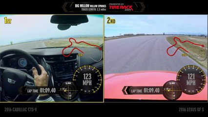 2016 Cadillac CTS-V vs. 2016 Lexus GS F - Head 2 Head Ep. 78_29