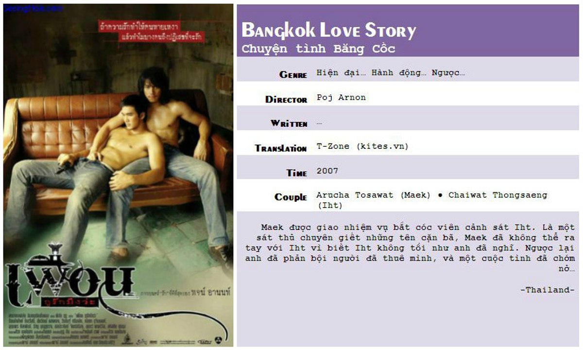 2007 -- Bangkok Love Story -- Chuyện tình Băng Cốc -- 01