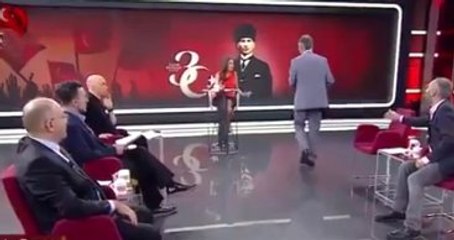 Emekli Tümamiral Semih Çetin, Canlı Yayını Terk Etti