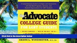 Must Have PDF  The Advocate College Guide for LGBT Students  Best Seller Books Best Seller
