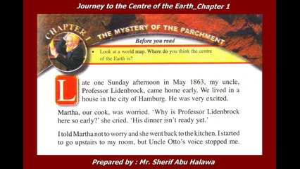 Journey to the Centre of the Earth , Jules Verne , Chapter 1 , جودة عالية