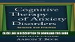 [PDF] Cognitive Therapy of Anxiety Disorders: Science and Practice by David A. Clark PhD