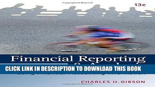 [PDF] Financial Reporting and Analysis: Using Financial Accounting Information (with Thomson ONE