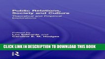 [PDF] Public Relations, Society   Culture: Theoretical and Empirical Explorations Full Colection