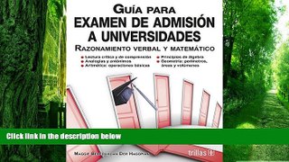 Big Deals  GuÃ­a para examen de admisiÃ³n a universidades / Guide to college admissions exam: