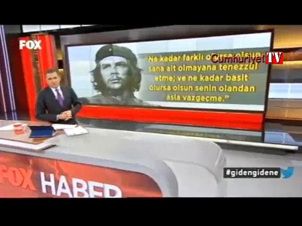 Fatih Portakal'dan İsmail Kahraman'a 'Che Guevara' tepkisi ve Deniz Gezmiş sorusu