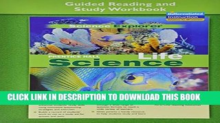 Collection Book PRENTICE HALL SCIENCE EXPLORER LIFE SCIENCE GUIDED READING AND STUDY    WORKBOOK