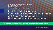 [PDF] Critical Issues for the Development of Sustainable E-health Solutions (Healthcare Delivery