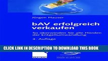[PDF] bAV erfolgreich verkaufen: So Ã¼berwinden Sie alle HÃ¼rden der Entgeltumwandlung (German