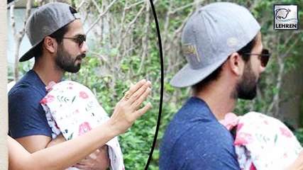 Shahid Kapoor's FIRST Pic With His Baby Girl