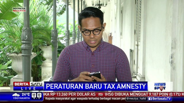 Peraturan Baru Tax Amnesty Dirilis, Dirjen Pajak: Menjawab Keresahan Masyarakat