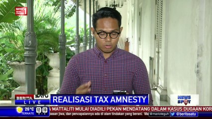Nilai Tebusan Tax Amnesty Sudah 1,5 Persen dari Target