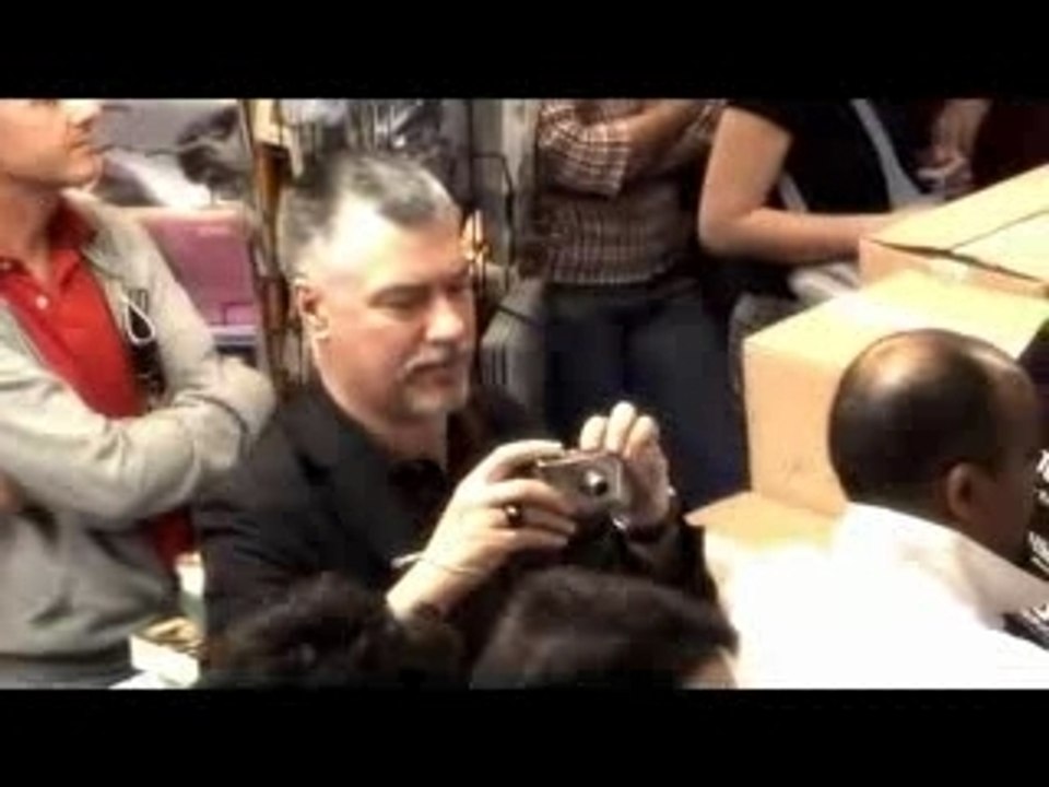 Soirée lancement Harry Potter 7 chez WH Smith