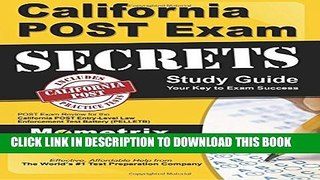 Collection Book California POST Exam Secrets Study Guide: POST Exam Review for the California POST