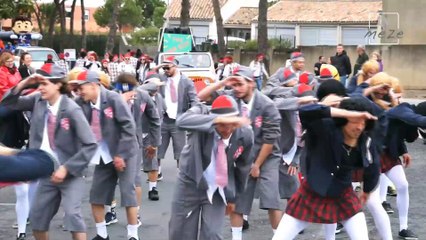 Corso fleuri de Mèze 2016 - Le groupe "Les petits écoliers"