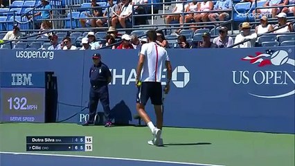 Marin Cilic - Rogerio Dutra Silva (Özet)