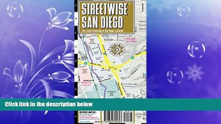 READ book  Streetwise San Diego Map - Laminated City Center Street Map of San Diego, California -