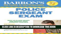 Collection Book Barron s Police Sergeant Examination (Barron s How to Prepare for the Police