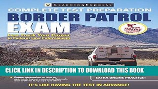 New Book Border Patrol Entrance Exam (Border Patrol Exam)