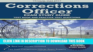 Collection Book Corrections Officer Exam Study Guide: Test Book and Practice Test Questions