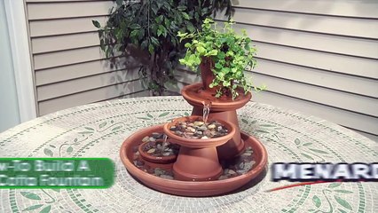 Creative Ideas – How To Build A Terracotta Fountain