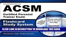 Collection Book Flashcard Study System for the ACSM Certified Personal Trainer Exam: ACSM Test