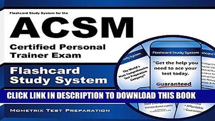 Collection Book Flashcard Study System for the ACSM Certified Personal Trainer Exam: ACSM Test