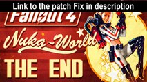 Fallout 4 Nuka World Black Screen Fix