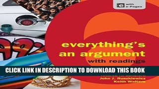 [PDF] Everything s an Argument with Readings Popular Online