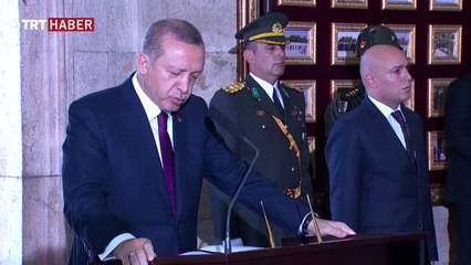 Erdoğan'dan 30 Ağustos mesaji