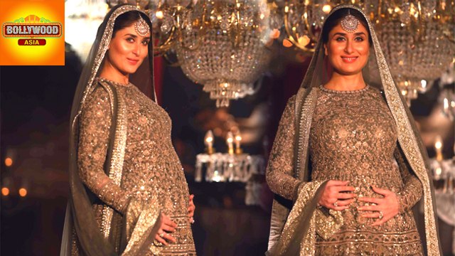 Pregnant Kareena Kapoor Was Seen Flaunting BABY BUMP on RAMP | Bollywood Asia