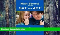Big Deals  Math Secrets for the SAT and ACT  Free Full Read Best Seller