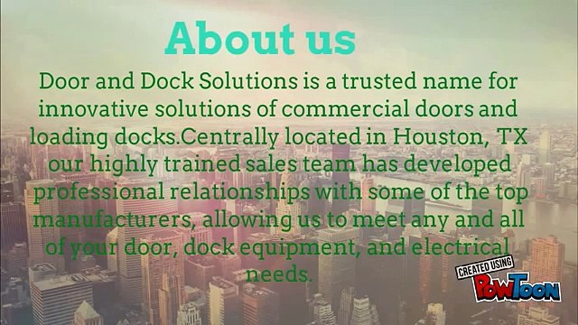 Get Industrial Garage Doors Services