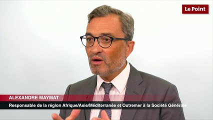 Alexandre Maymat, responsable de la région Afrique/ Asie/ Méditerranée et Outremer à la Société Générale