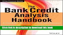 Read The Bank Credit Analysis Handbook: A Guide for Analysts, Bankers and Investors  Ebook Free