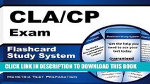 New Book CLA/CP Exam Flashcard Study System: CLA/CP Test Practice Questions   Review for the