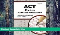 Big Deals  ACT Exam Practice Questions: ACT Practice Tests   Review for the ACT Test  Free Full