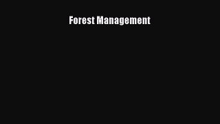 [PDF] Forest Management Full Online