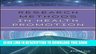 [PDF] Research Methods in Health Promotion Full Colection