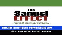 Read The Sanusi Effect: Banking Tsunami Wipes out Corporate Fraudsters in Nigeria  Ebook Online